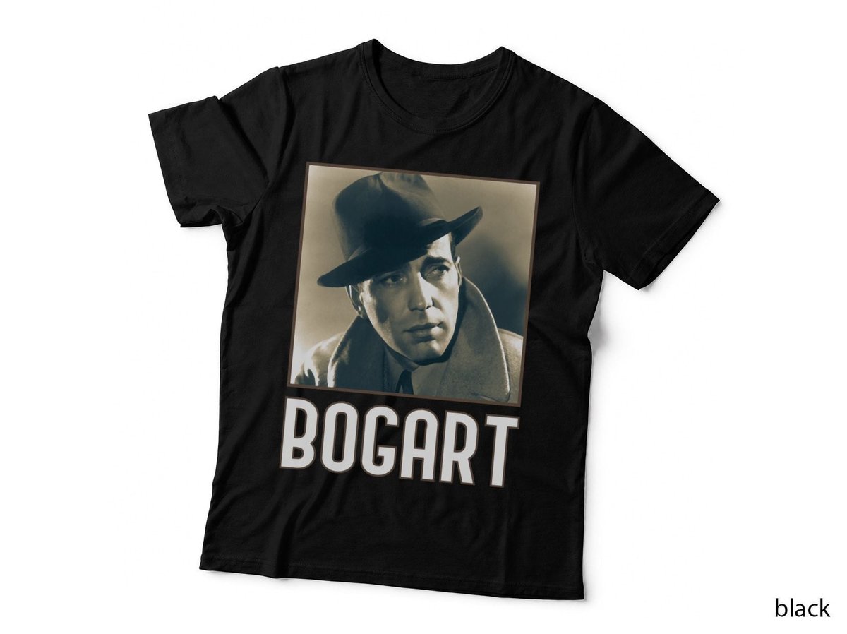 Humphrey Bogart Homage Appreciation T-Shirt