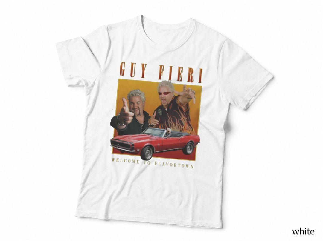 Guy Fieri 90s Style Homage T-Shirt