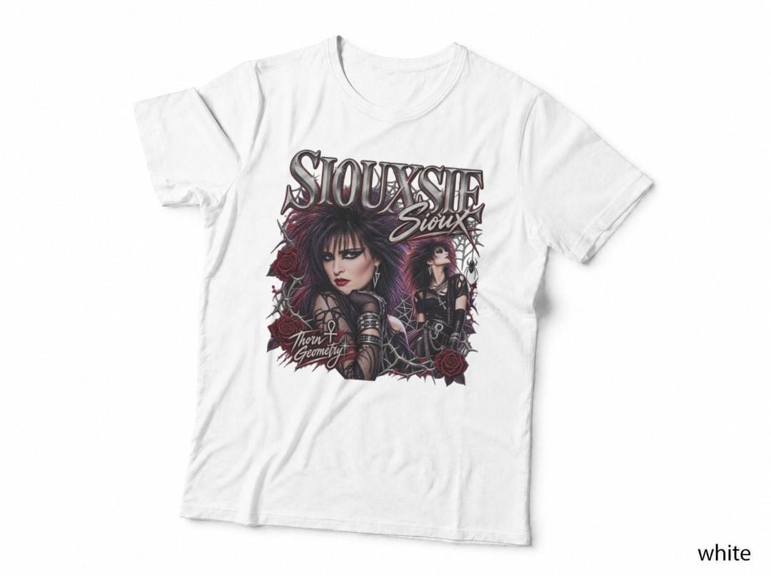 Siouxsie Sioux Goth Post Punk 80s Dark Music T-Shirt Hoodie Vintage Gift