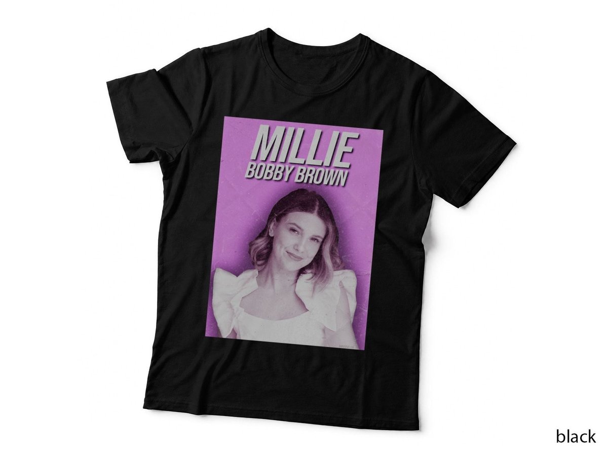 Millie Bobby Brown Shirt, Millie Bobby Brown Homage T-Shirt