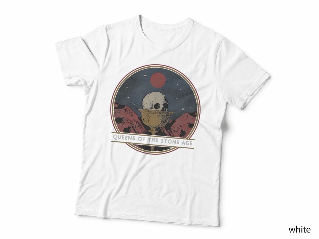 Queens of the Stone Age Chalice &amp; Skull Essential T-Shirt
