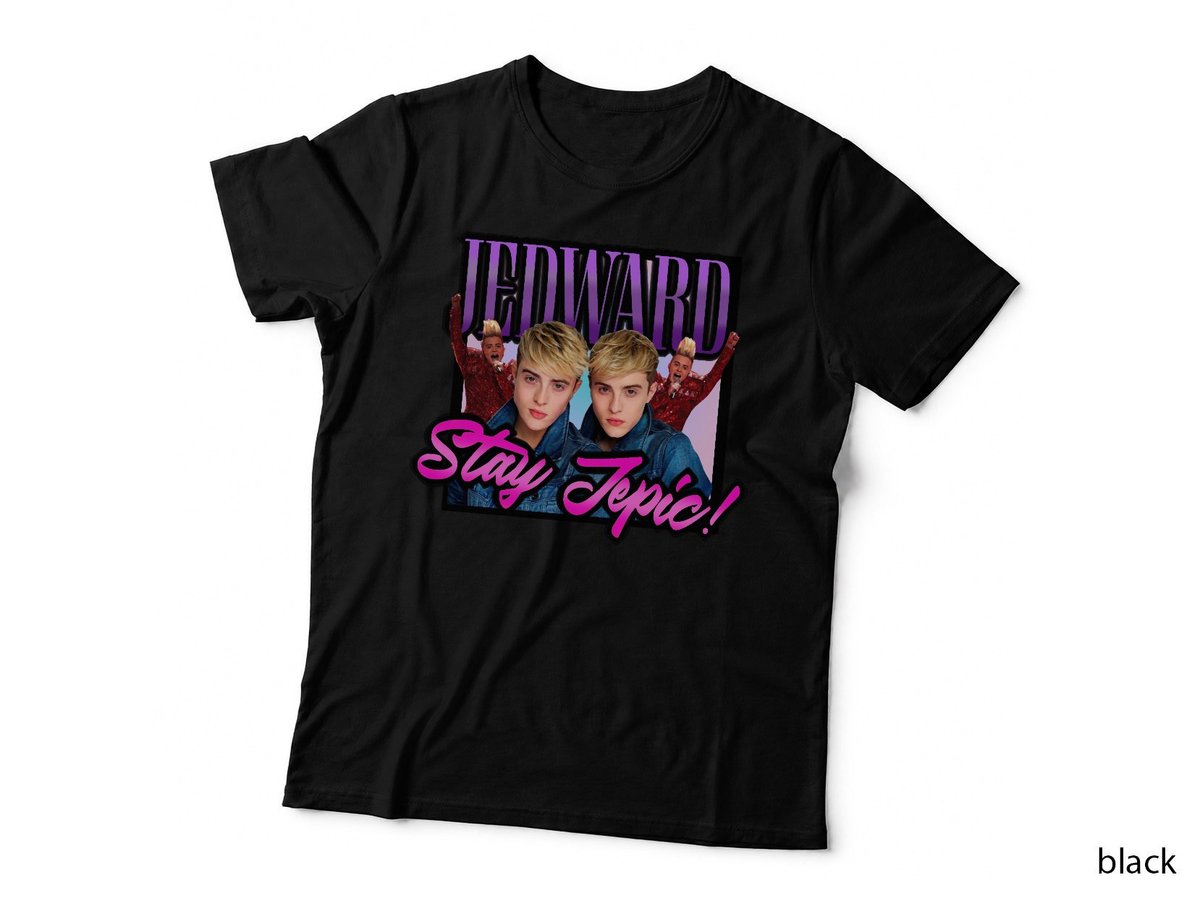 Jedward Stay Jepic T-Shirt, Irish Pop Music Duo, Retro Fan Homage