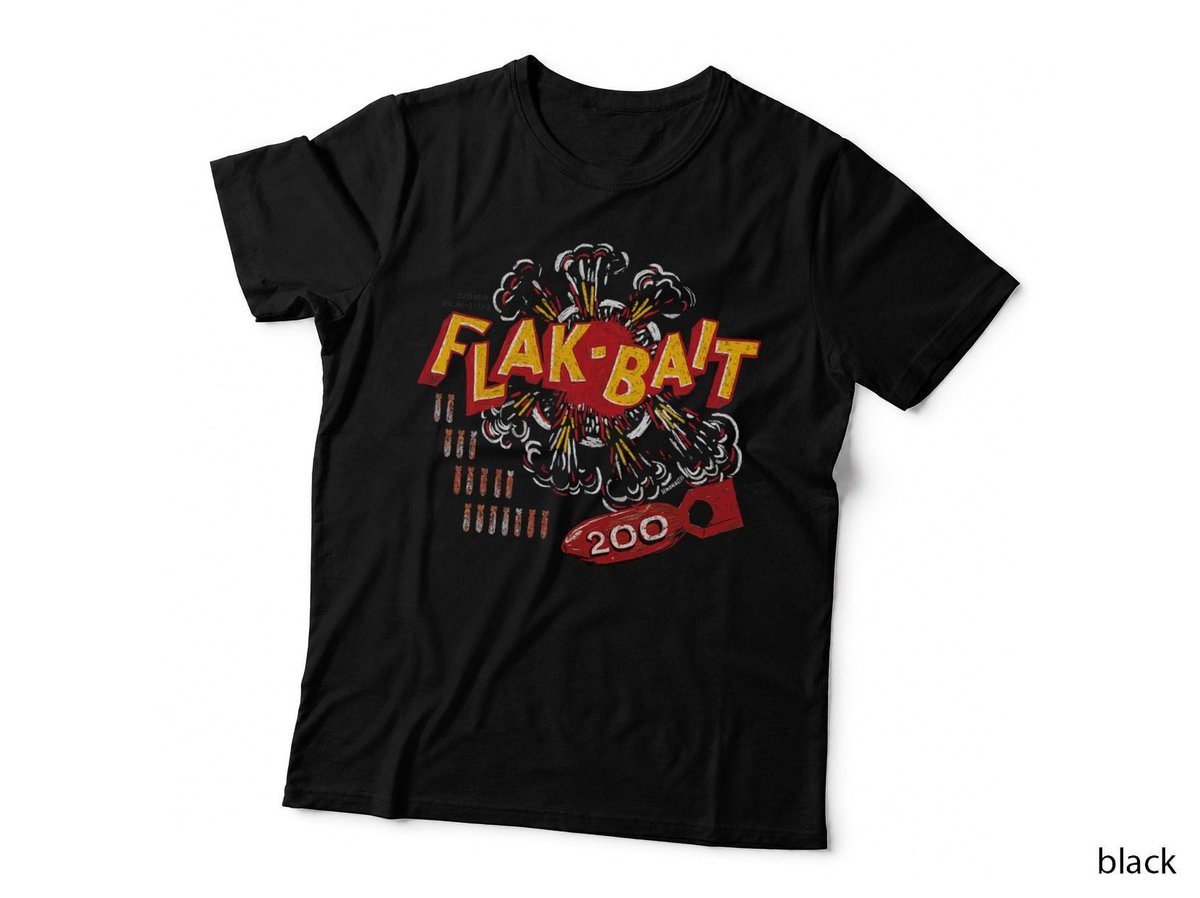 Flak-Bait  Martin B-26 Marauder WW2 Nose Art  Flak Bait T-Shirt
