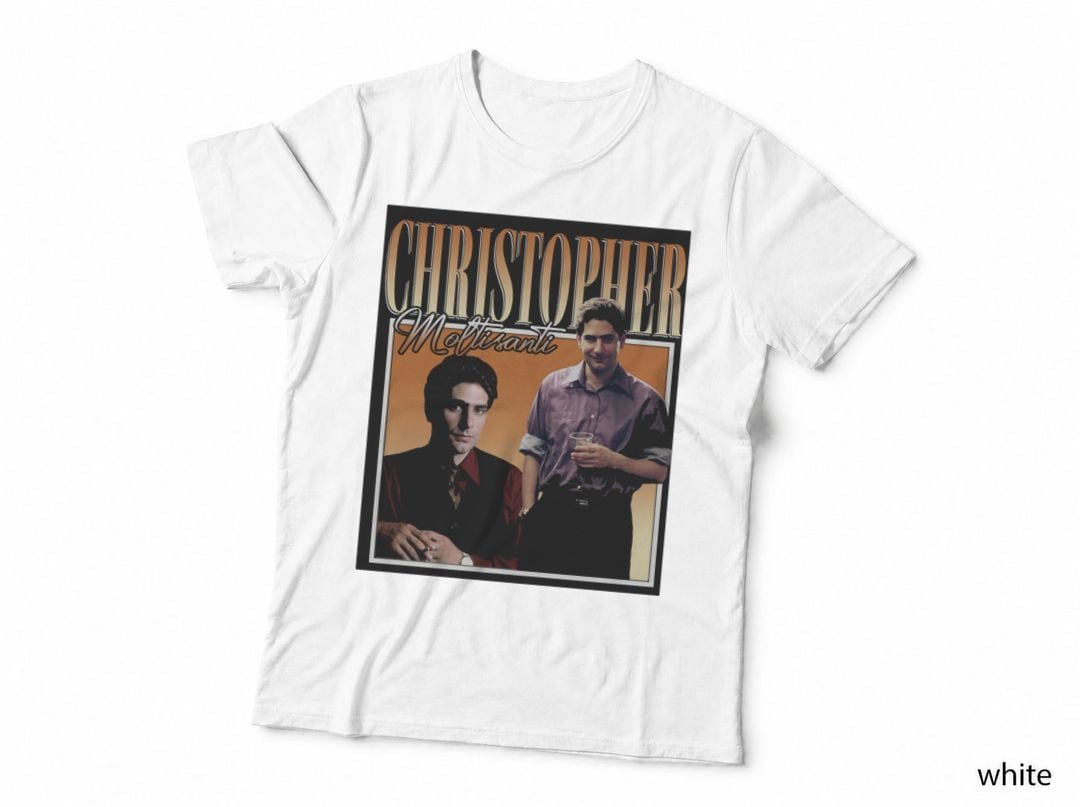 Christopher Moltisanti Homage T shirt, The Soprano t shirt,Christopher Moltisanti Printed shirt Clas