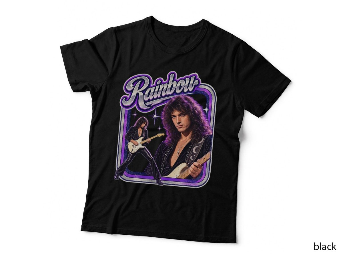 Rainbow Vintage Hard Rock Band T-Shirt, 70s Music Concert Hoodie, Sweatshirt