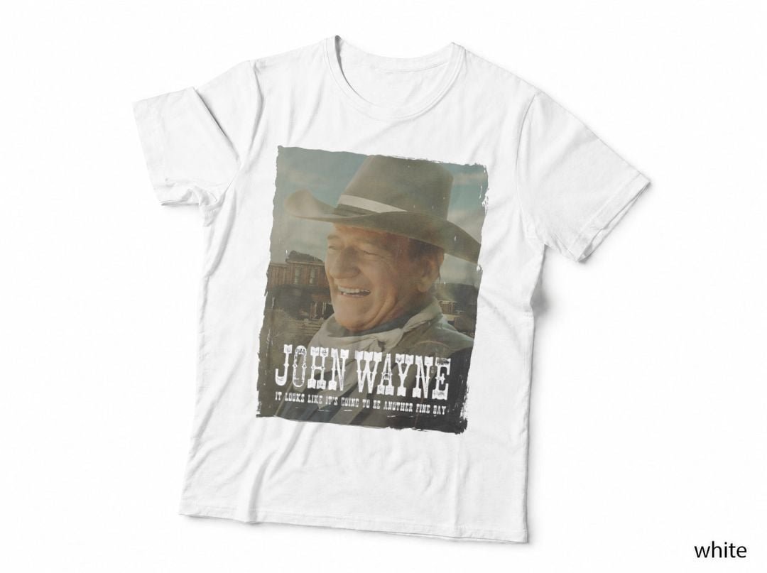 John Wayne Another Fine Day Premium T-Shirt