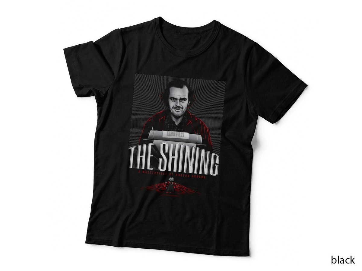 The Shining Horror Movie T-Shirt, Modern Horror Art, Stanley Kubrick Fan
