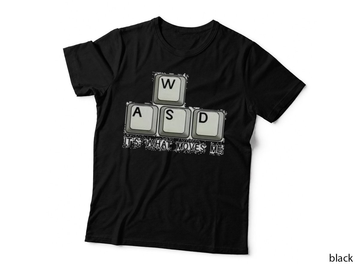 PC Gaming Keyboard Keys T-Shirt, Nostalgic Gaming, Retro Gamers Style