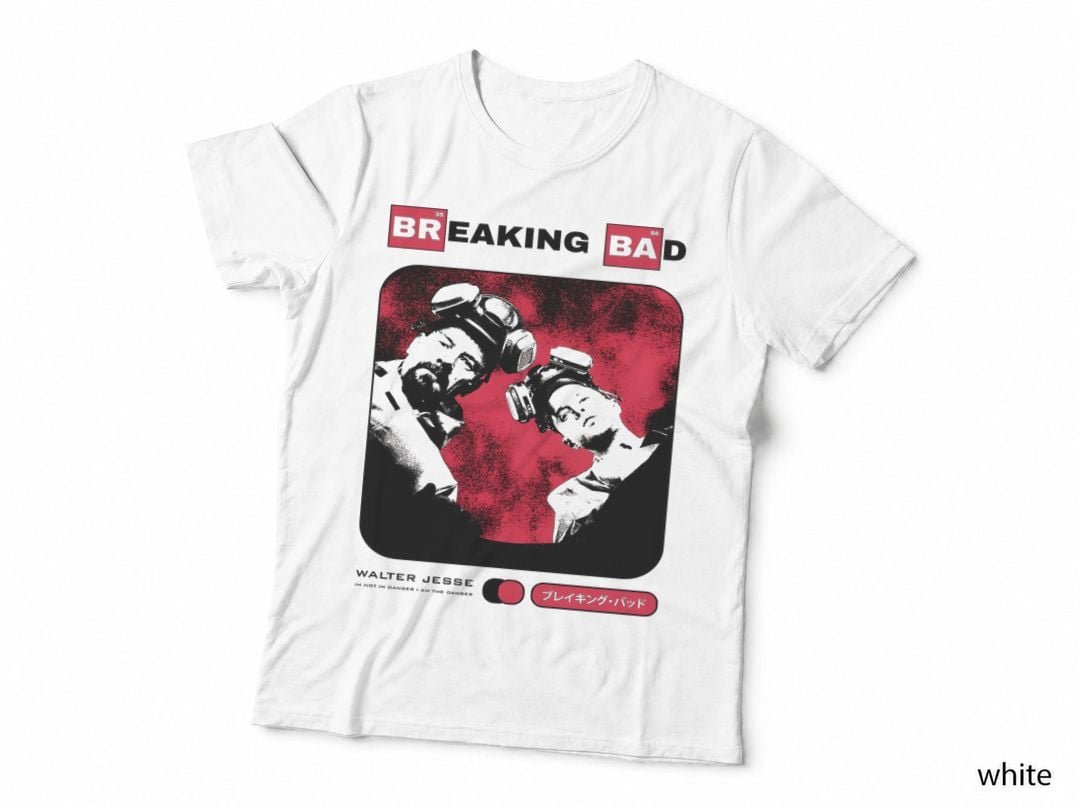 Breaking Bad I Am The Danger T-Shirt, Heisenberg Walter Jesse, TV Series Fan