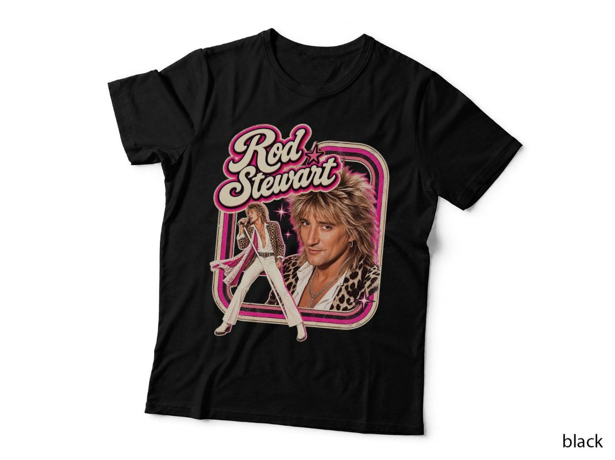 Rod Stewart Glam Rock 70s Music Vintage Concert Singer T-Shirt, Hoodie