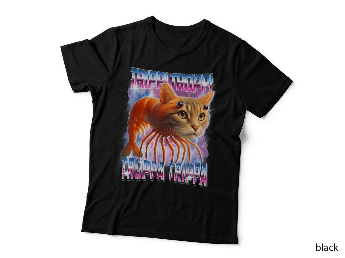 Trippi-Troppi-Troppa-Trippa Italian-Brainrot Funny Gen Z Men T-Shirt