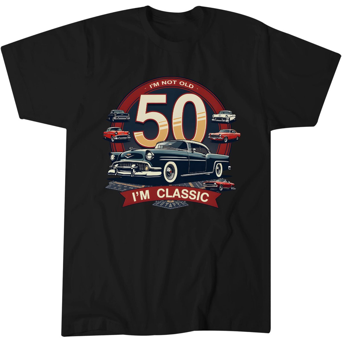 50th Birthday Not Old Classic Car T-Shirt