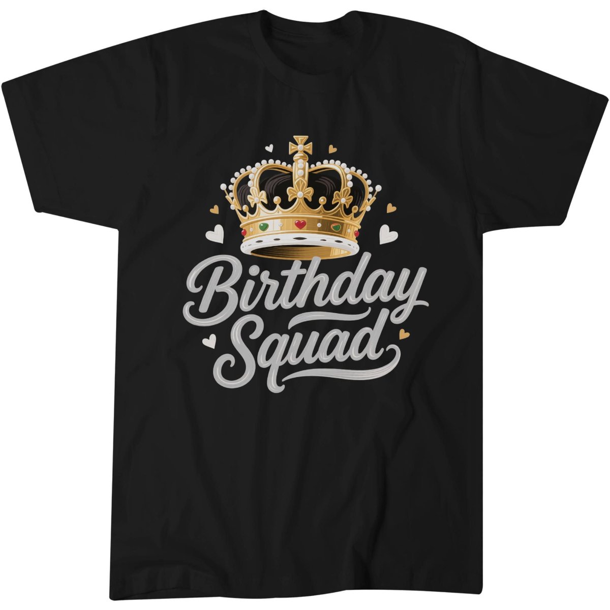 Birthday Squad Party Matching Family Group Funny Bday Team T-Shirt.png