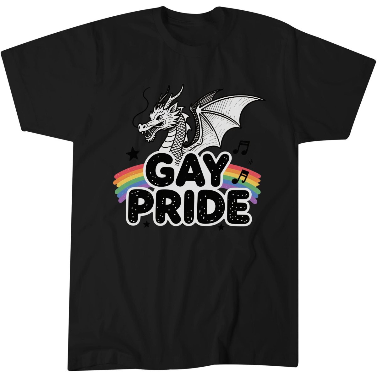 Bold Gay Pride Shirt, Pride Event Tee, Dragon T-Shirt