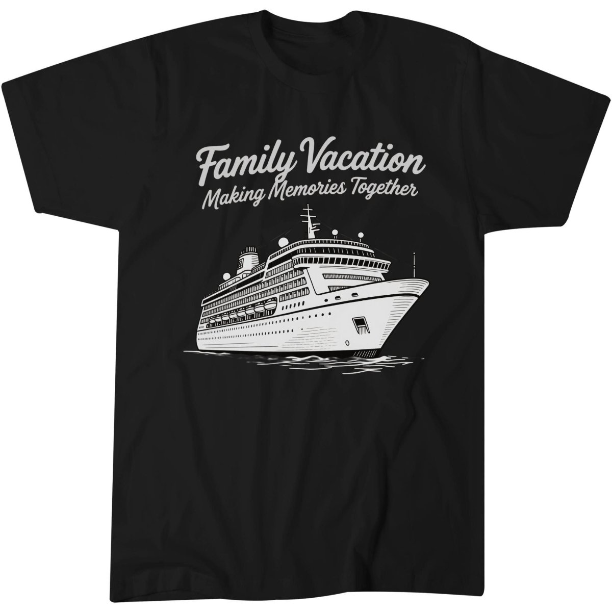 Cool Boat Family Vacation making memories together 2023 T-Shirt.png