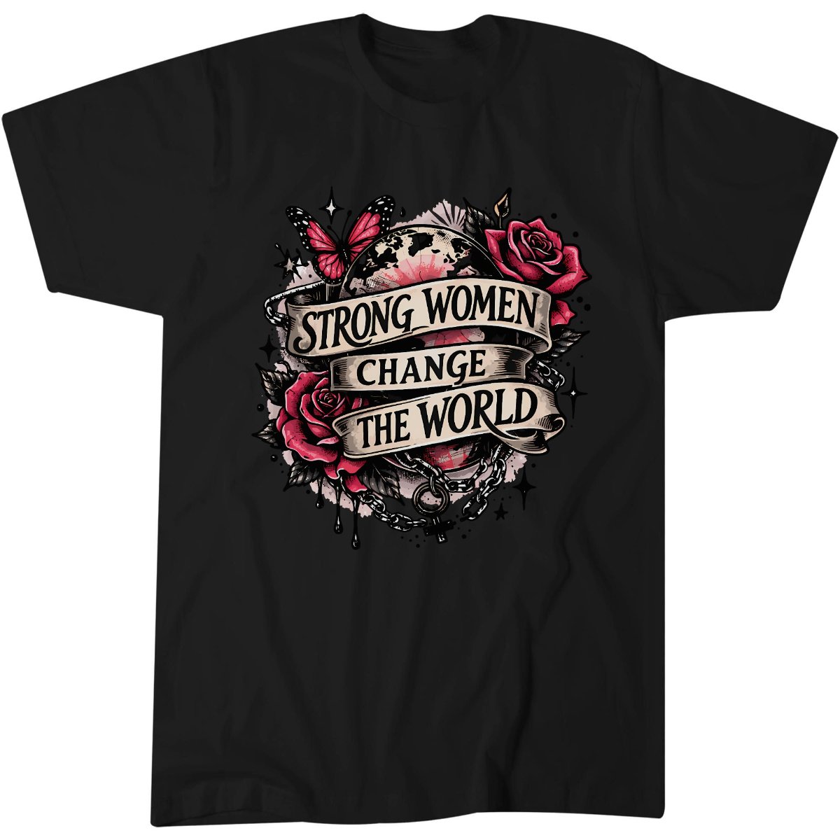 Feminist Support Feminism Strong Women Change The World Equality T-Shirt