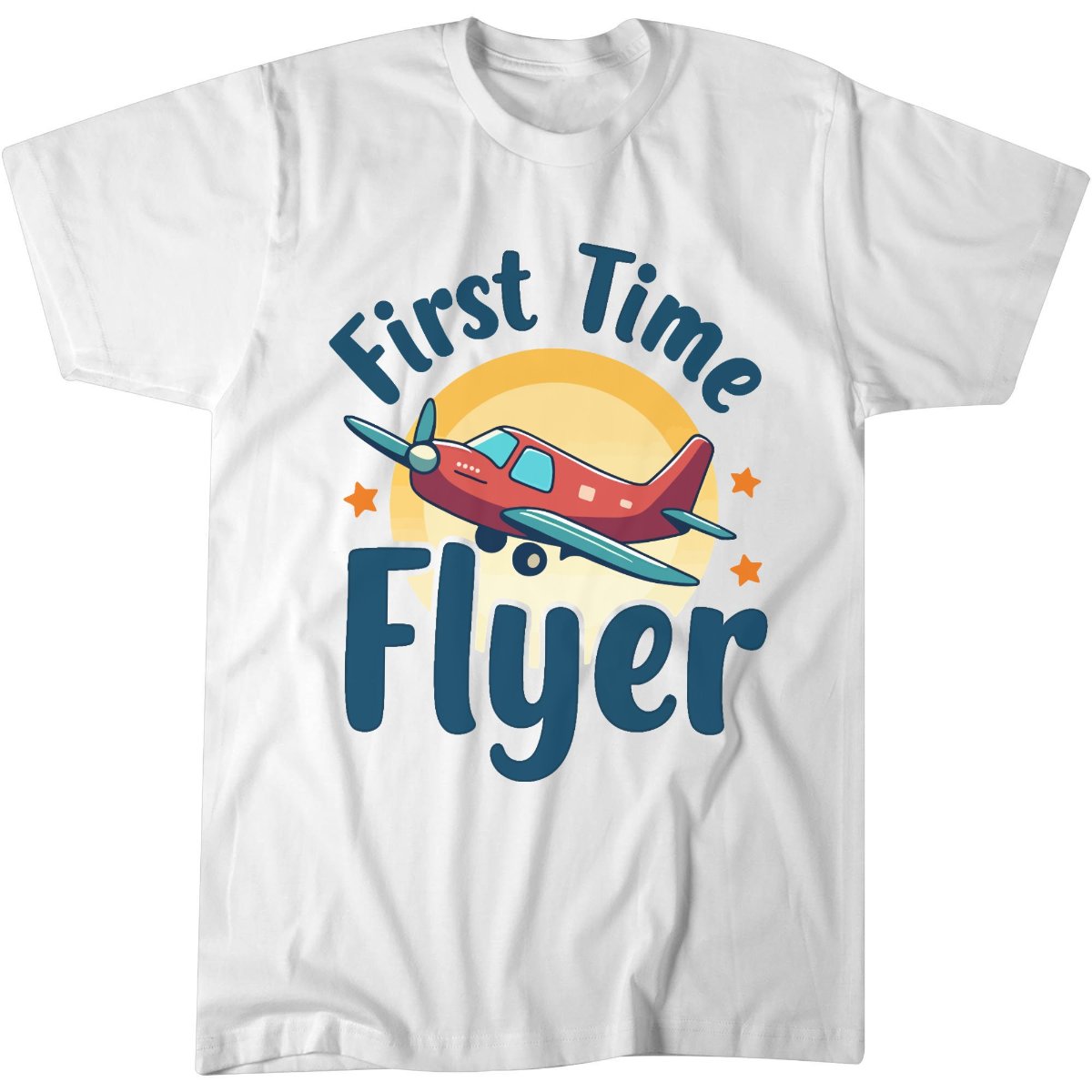 First Time Flyer Plane Holiday T-Shirt