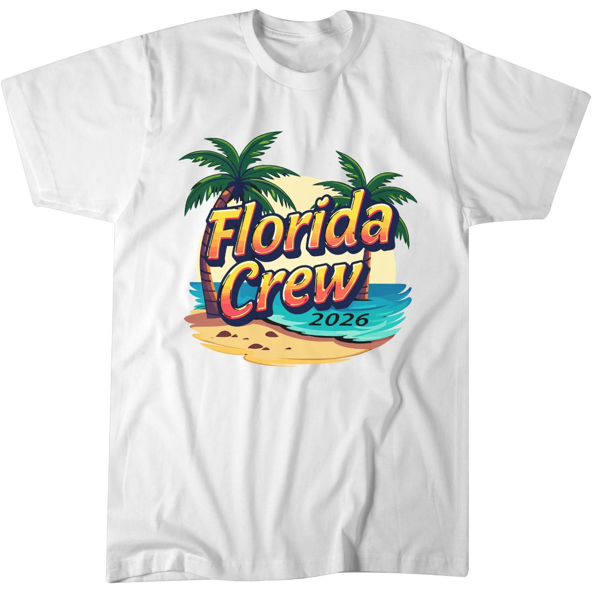 Florida Crew 2026 Summer Holiday Vacation T-Shirt