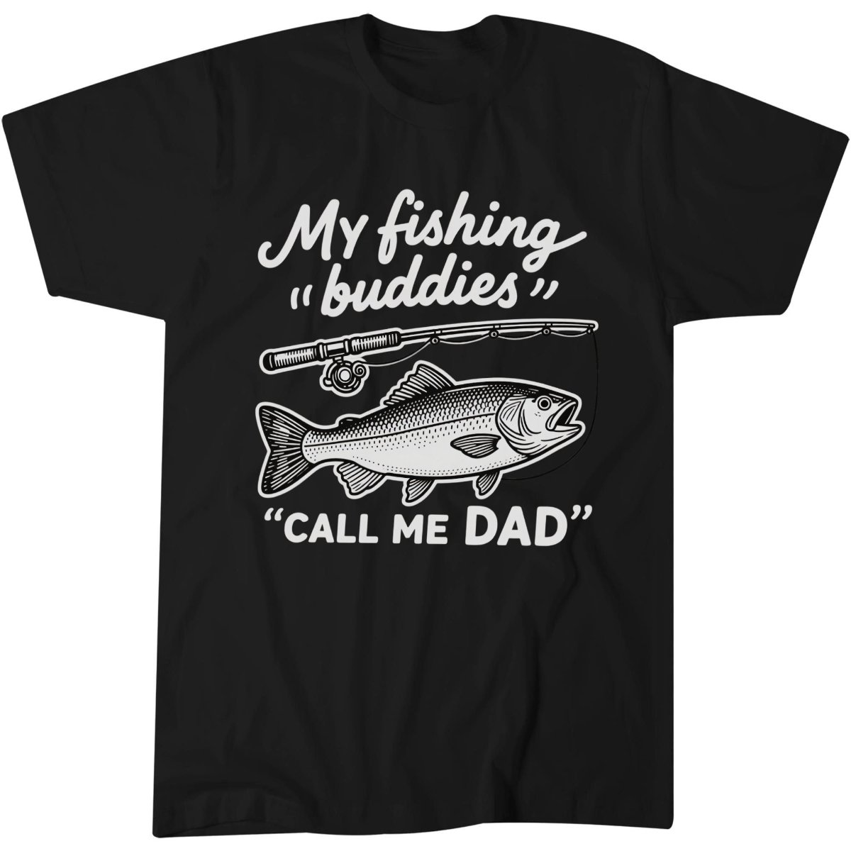 Funny Dad Hobby Shirt, Fishing Dad Gift Tee, Fishing Rod T-Shirt
