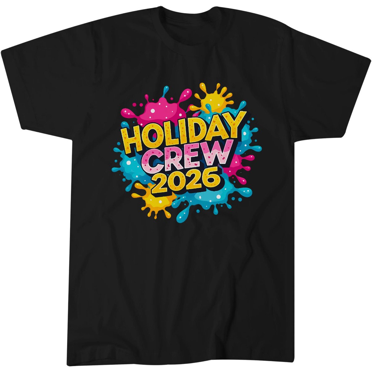 Holiday Crew 2026 Fun Matching Vacation T-Shirt