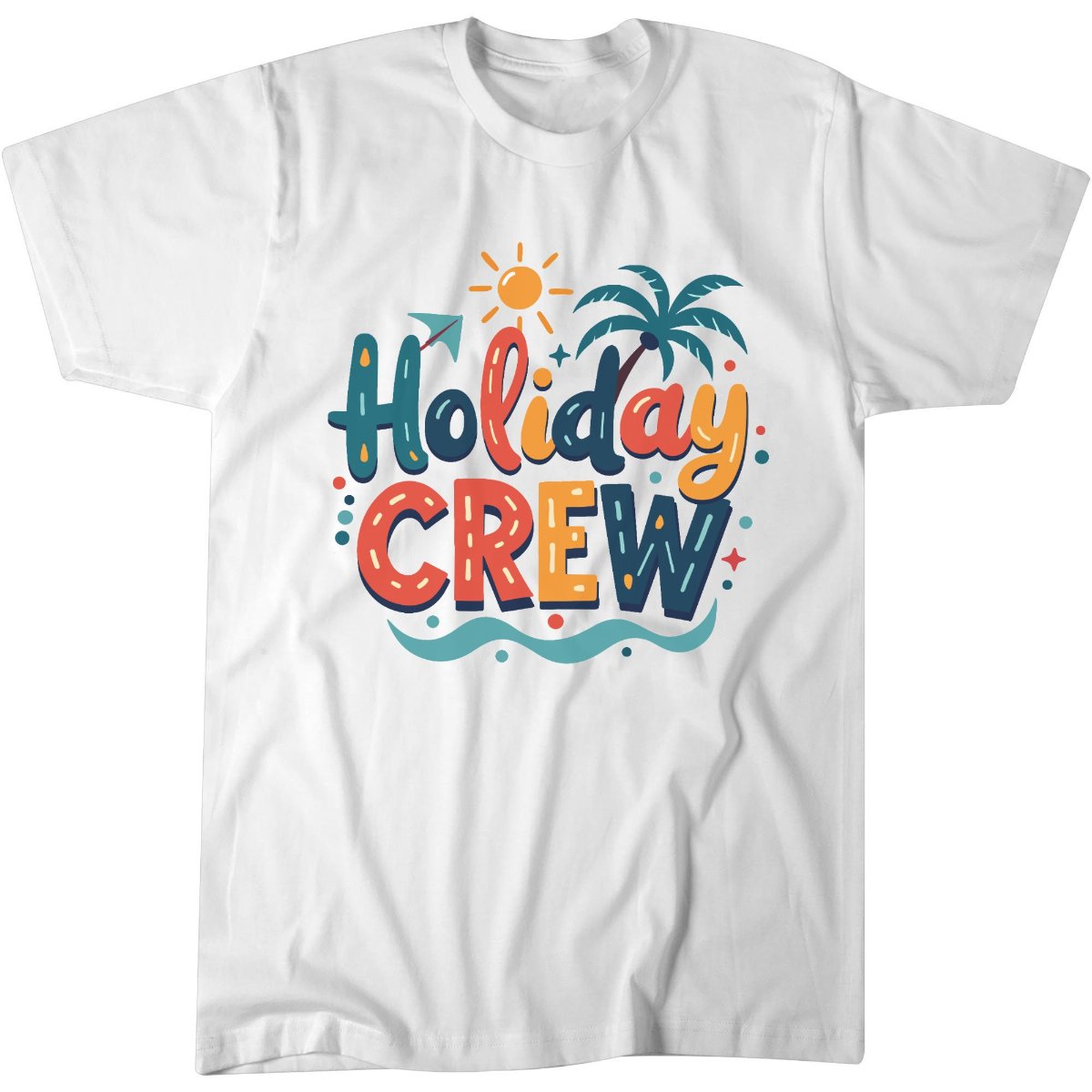 Holiday Crew Matching Family Vacation T-Shirt