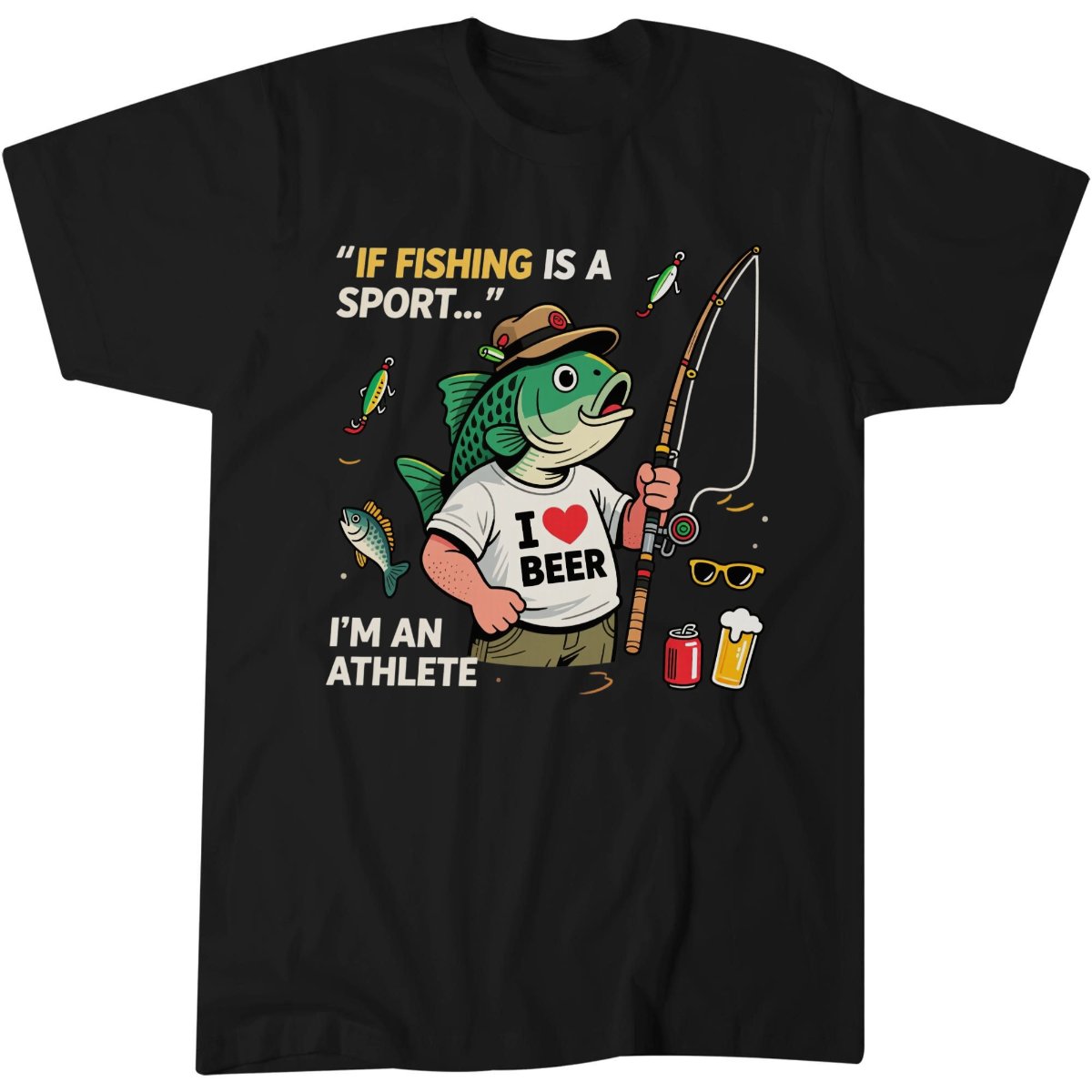 If Fishing is a Sport...I am an Athlete Classic T-Shirt.png