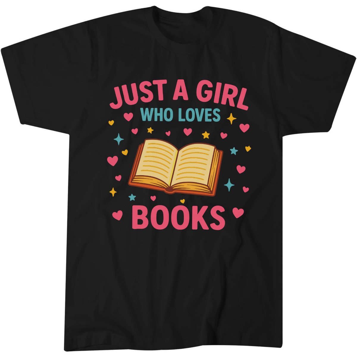 Just A Girl Who Loves Books T-Shirt