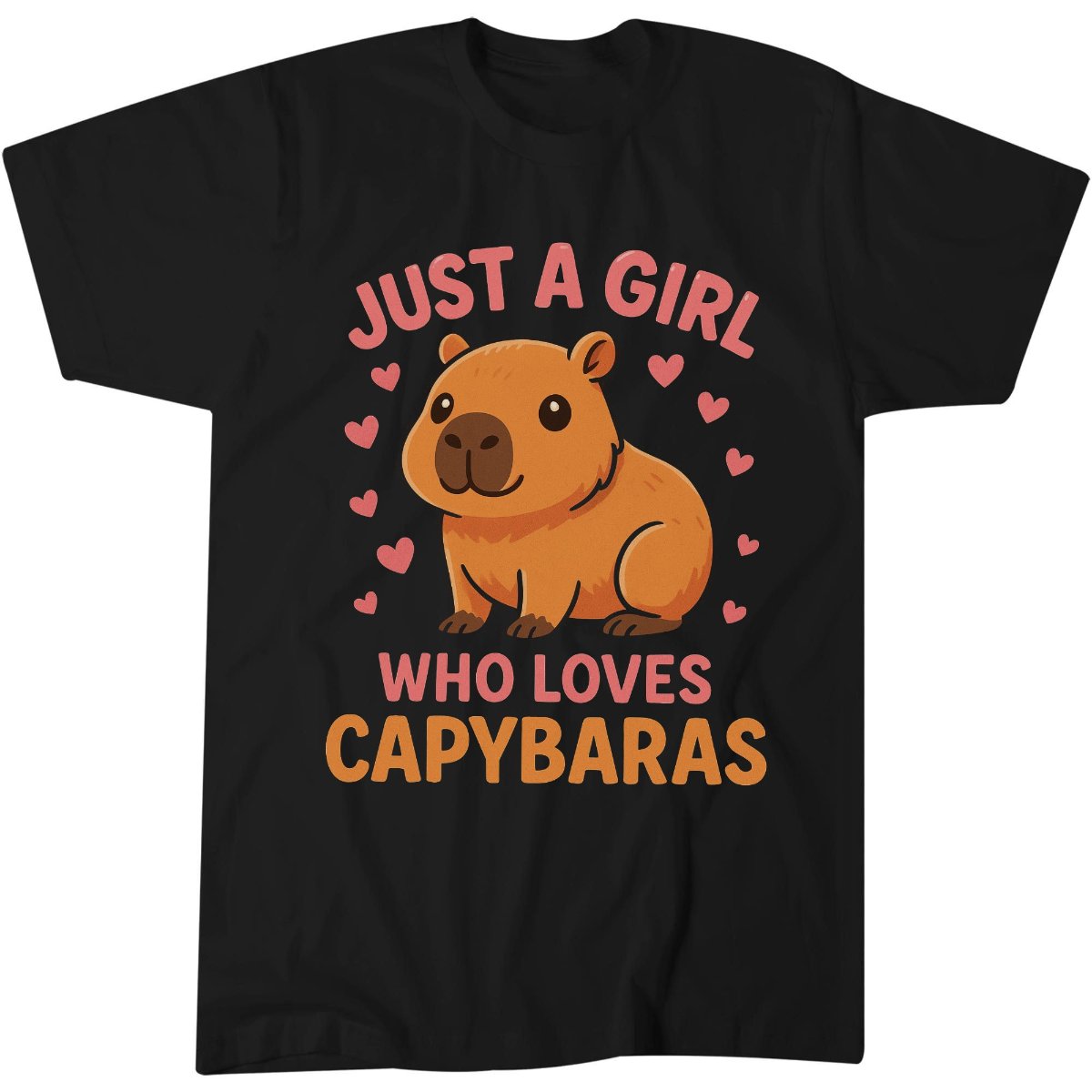 Just A Girl Who Loves Capybaras T-Shirt