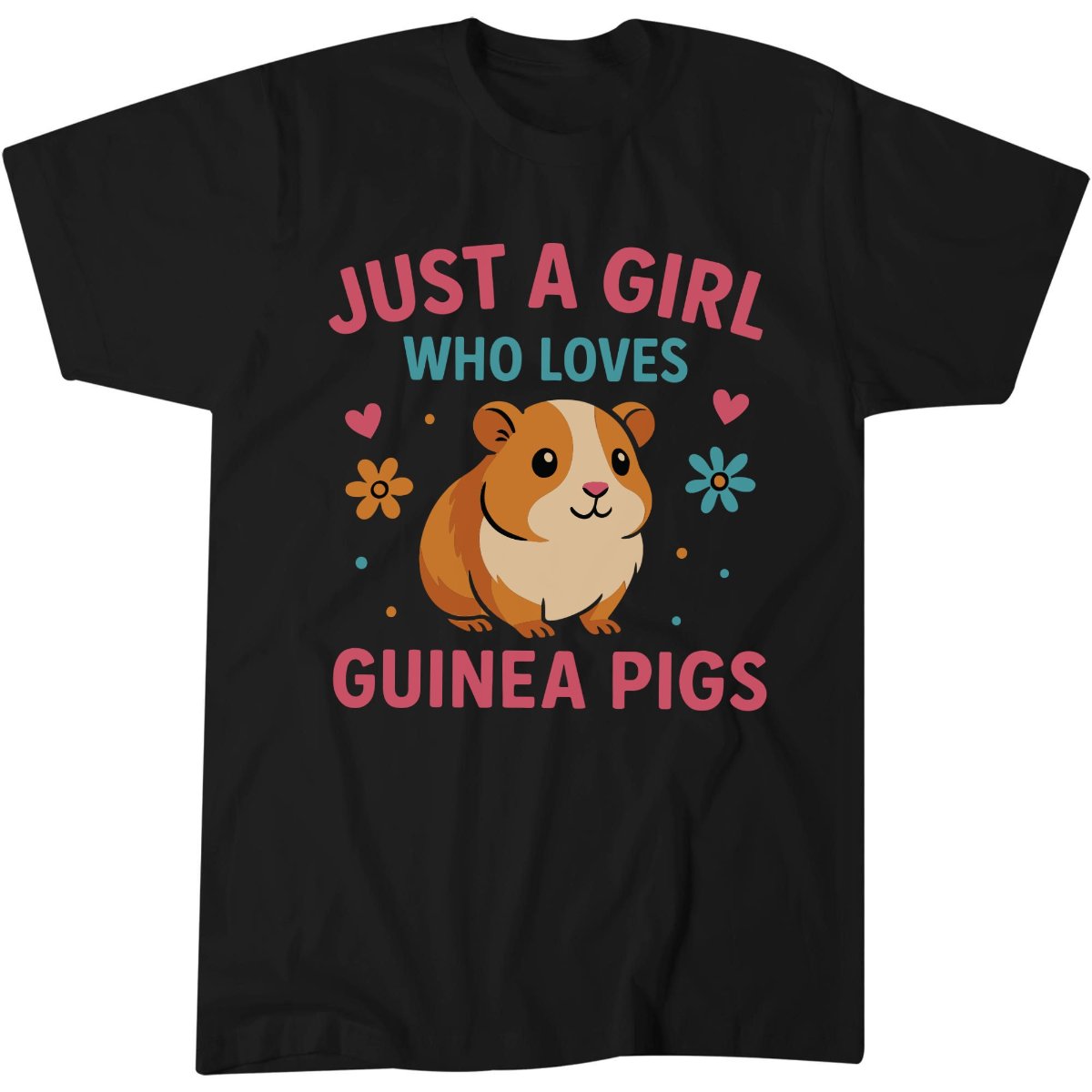 Just A Girl Who Loves Guinea Pigs T-Shirt