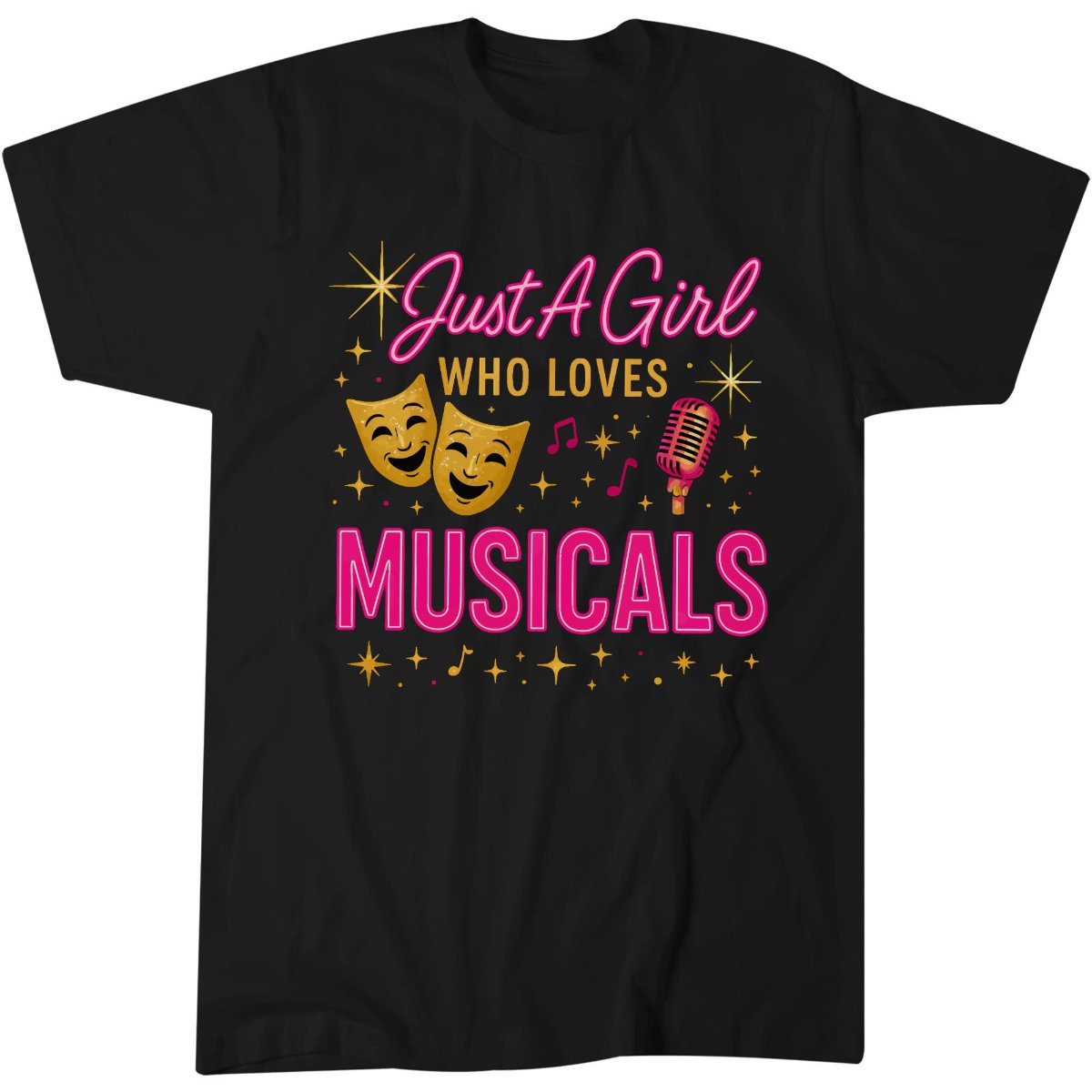Just A Girl Who Loves Musical T-Shirt