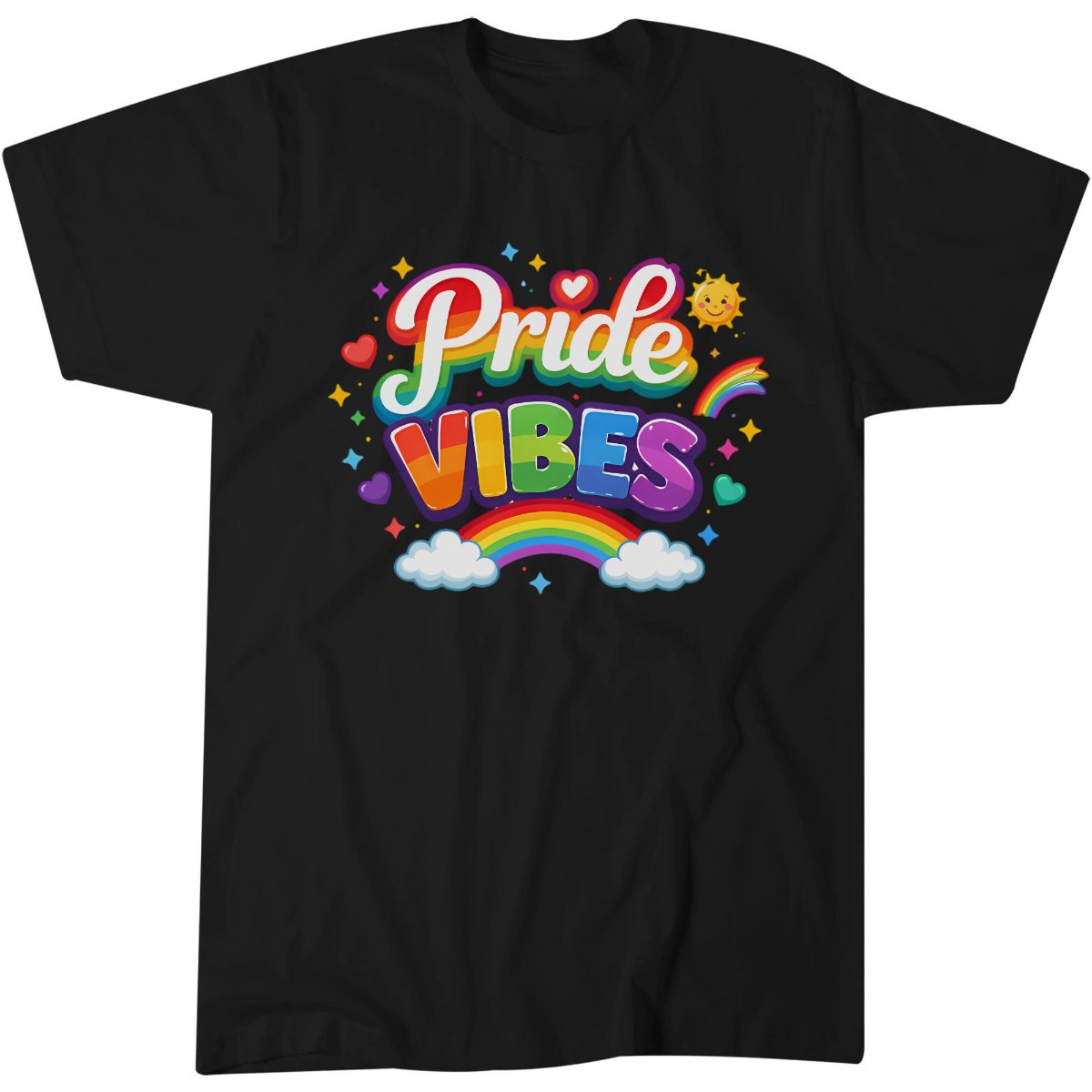 Pride Vibes Fun Equality LGBTQ T-Shirt