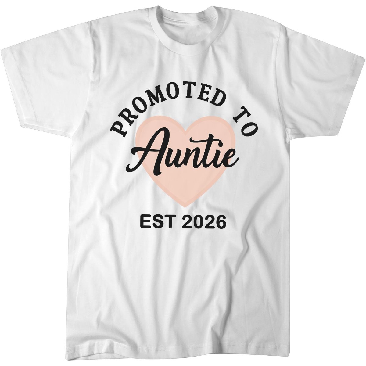 Promoted To Auntie 2026 New Baby T-Shirt