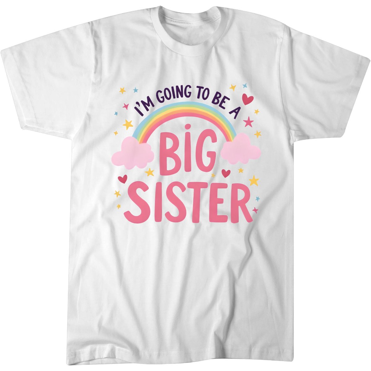 Promoted To Big Sister Announcement T-Shirt