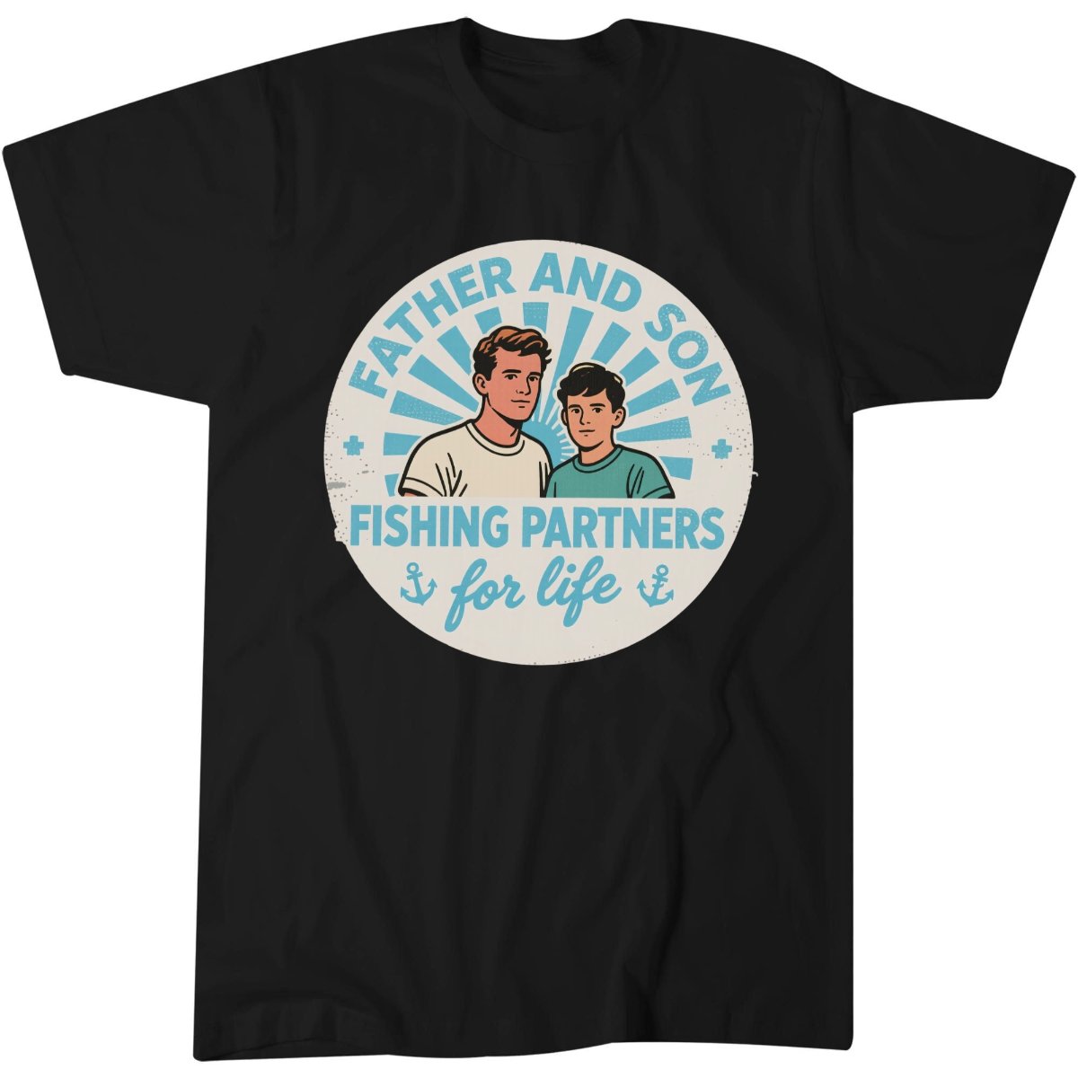 Retro Dad Shirt, Father Son Gift Tee, Fishing Gardening T-Shirt