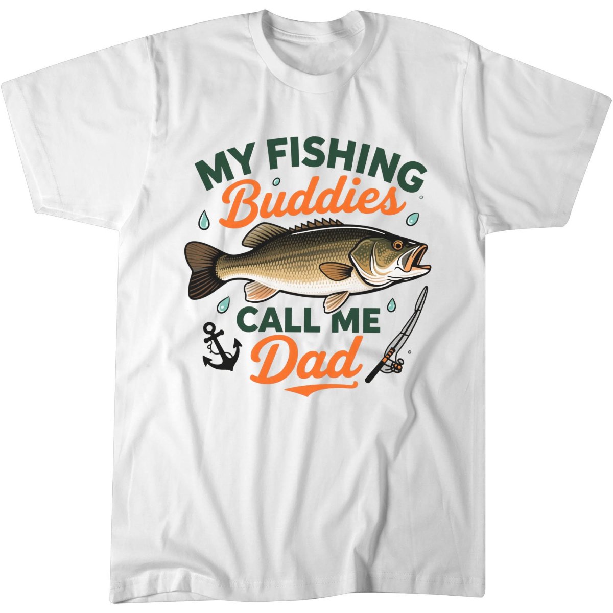 Retro Fishing Dad Shirt, Outdoor Enthusiast Gift Tee, Largemouth Bass T-Shirt