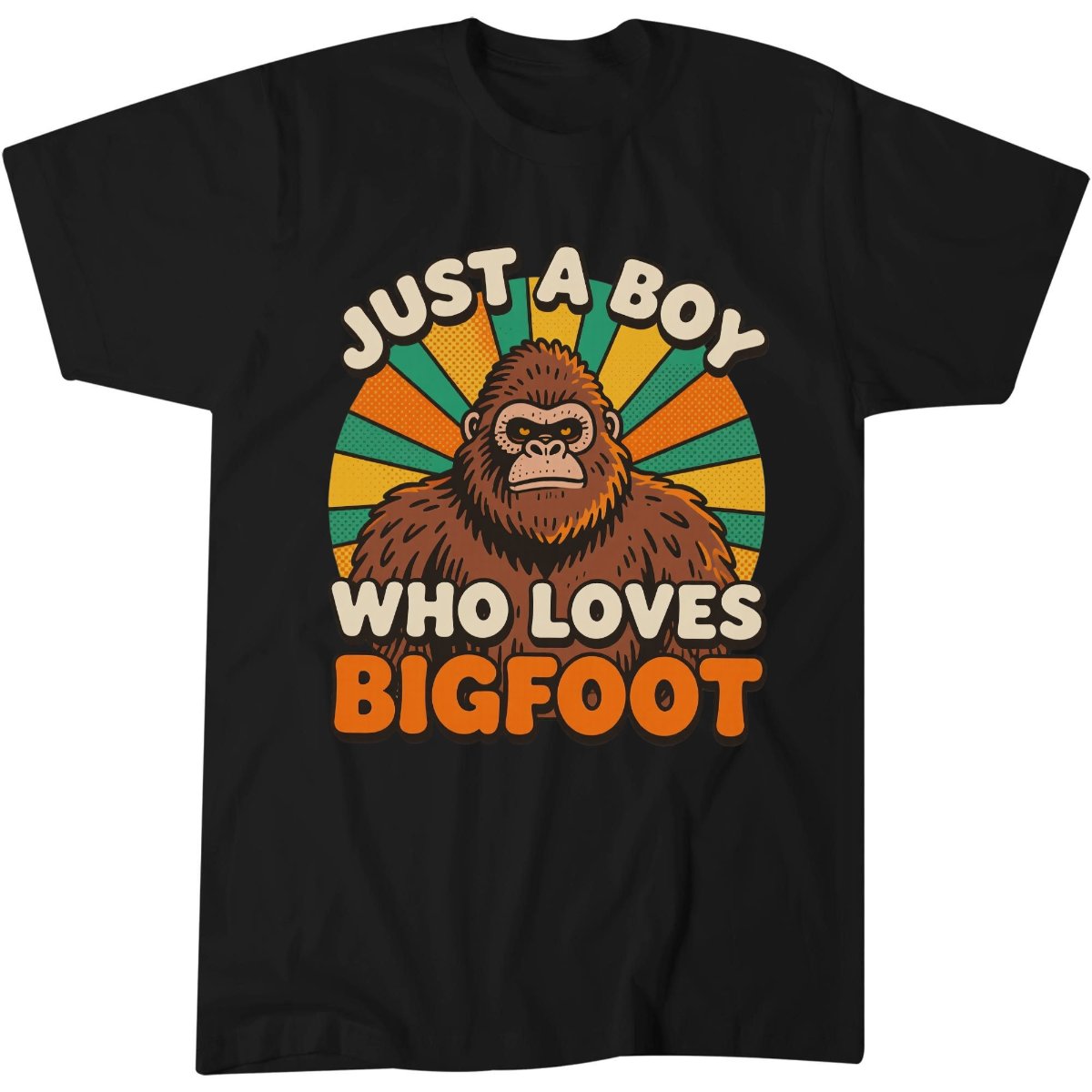 Retro Groovy Shirt, 70s Fan Gift Tee, Bigfoot T-Shirt