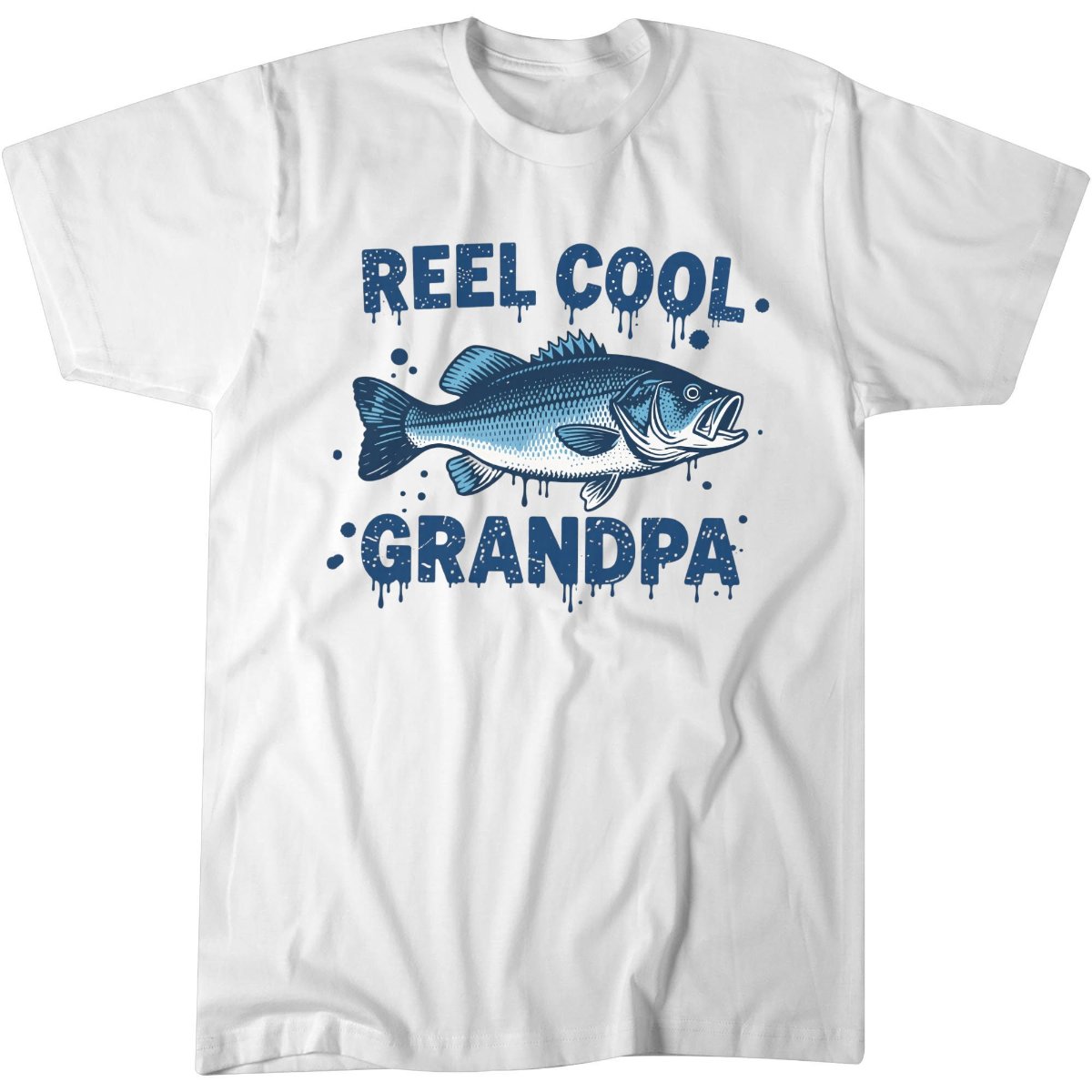 Retro Grunge Shirt, Dad Hobby Gift Tee, Largemouth Bass T-Shirt