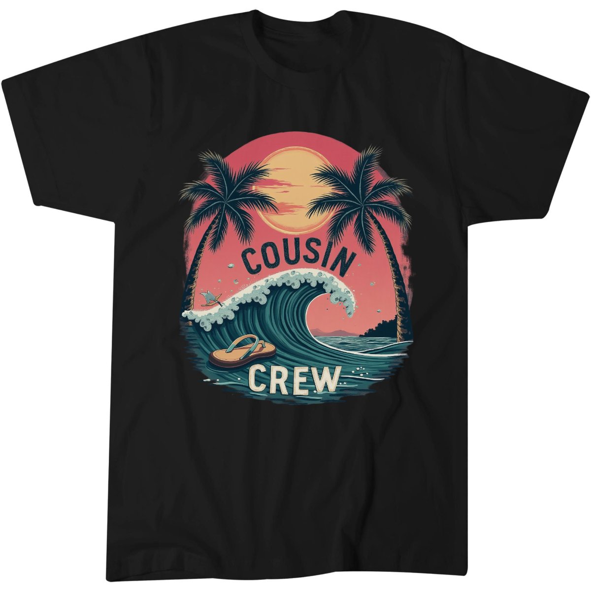 Cousin Crew Shirt, Family Reunion Vacation Gift Idea Tee, Summer Holiday T-Shirt