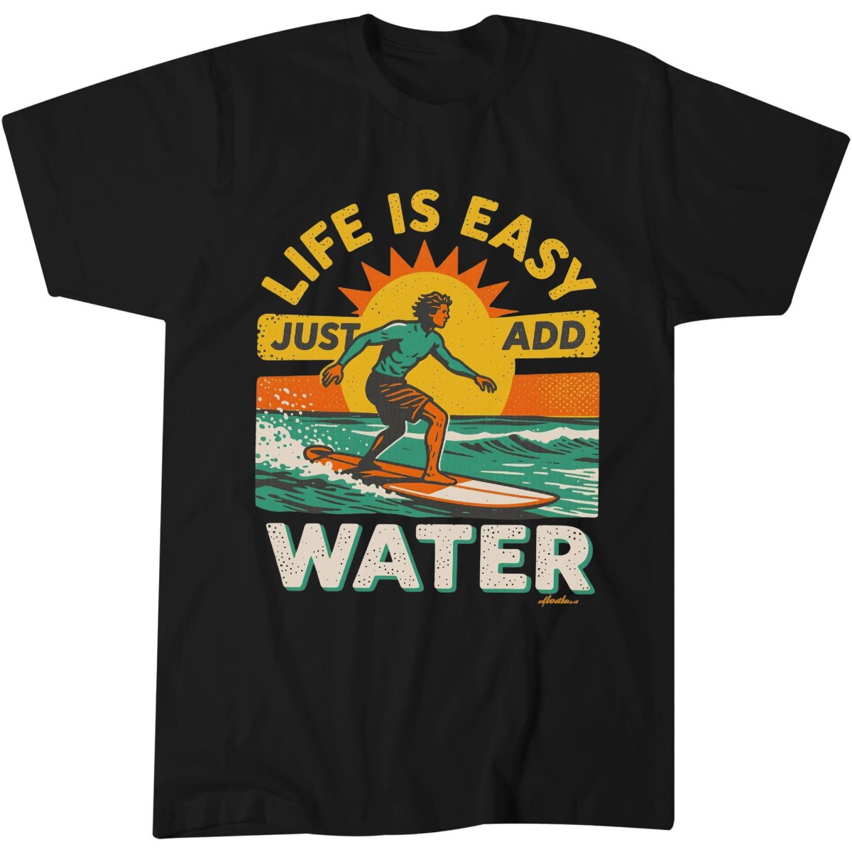 Life Is Easy Shirt, Funny Beach Vacation Birthday Gift Idea T-Shirt