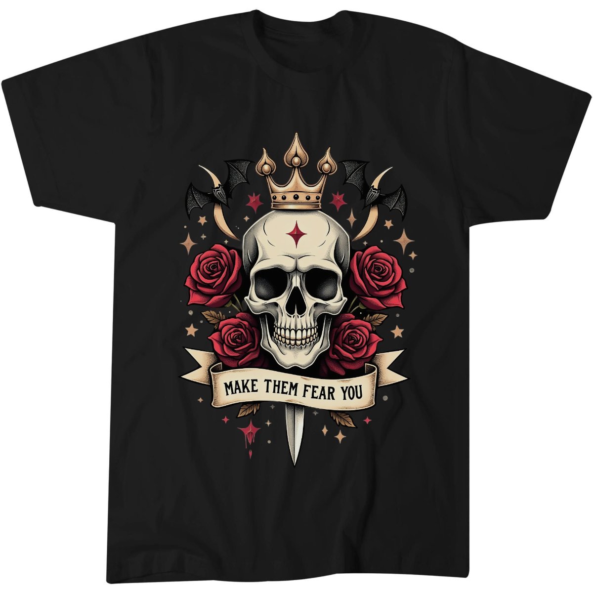 Them Fear You Shirt, Bold Confidence Gift Idea Tee, Intimidating Power T-Shirt