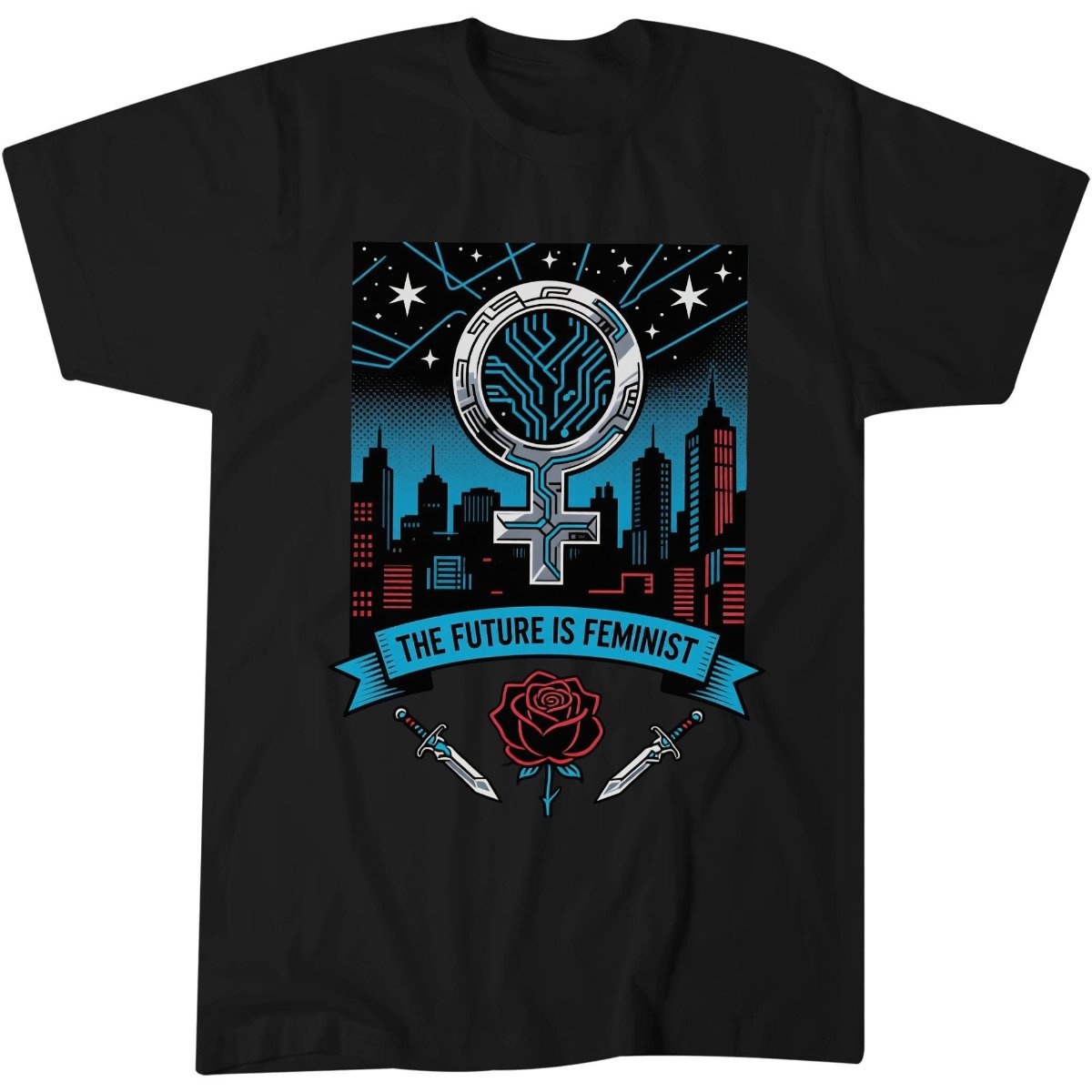 The Future Is Feminist Shirt, Feminist Gift Tee, Forward-Looking T-Shirt