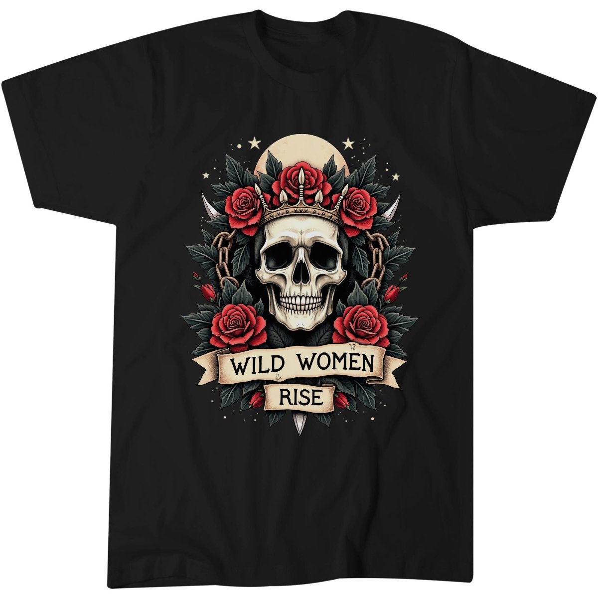 Wild Women Rise Shirt, Bold Feminist Empowerment Birthday Gift Idea T-Shirt