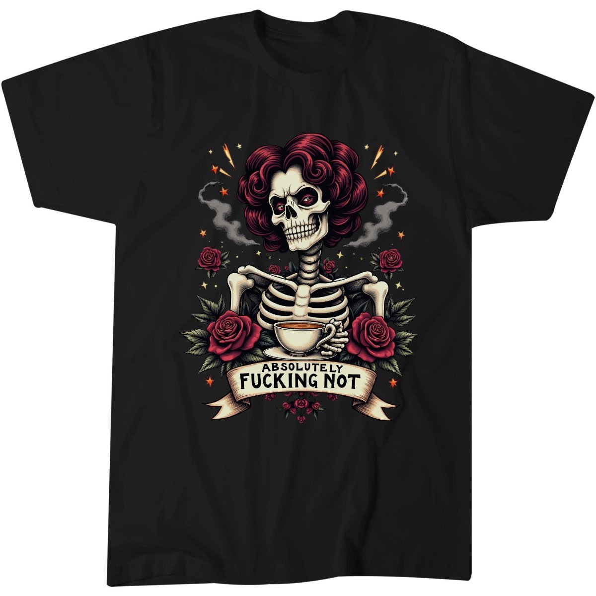 Walkies Or Death Shirt, Pub Lover Dog Mom Gift Idea Tee, Dark Gothic T-Shirt 14
