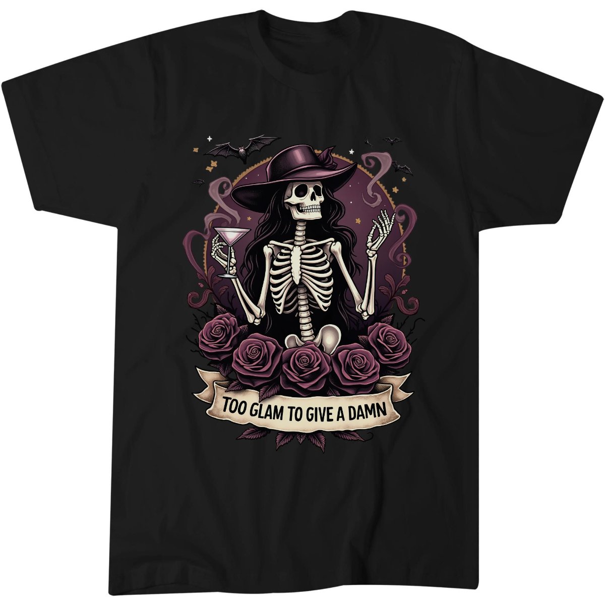 Walkies Or Death Shirt, Pub Lover Dog Mom Gift Idea Tee, Dark Gothic T-Shirt 10