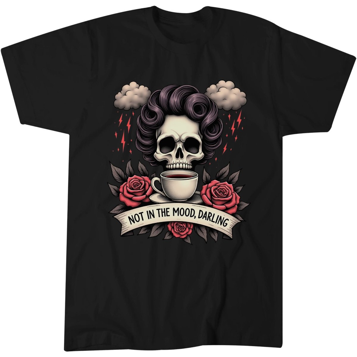 Walkies Or Death Shirt, Pub Lover Dog Mom Gift Idea Tee, Dark Gothic T-Shirt 12