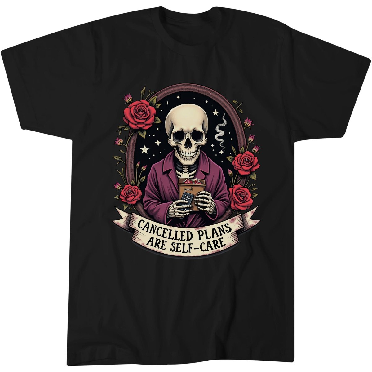 Cancelled Plans Are Self-Care Shirt, Pub Lover Gift Tee, Darkly Funny T-Shirt