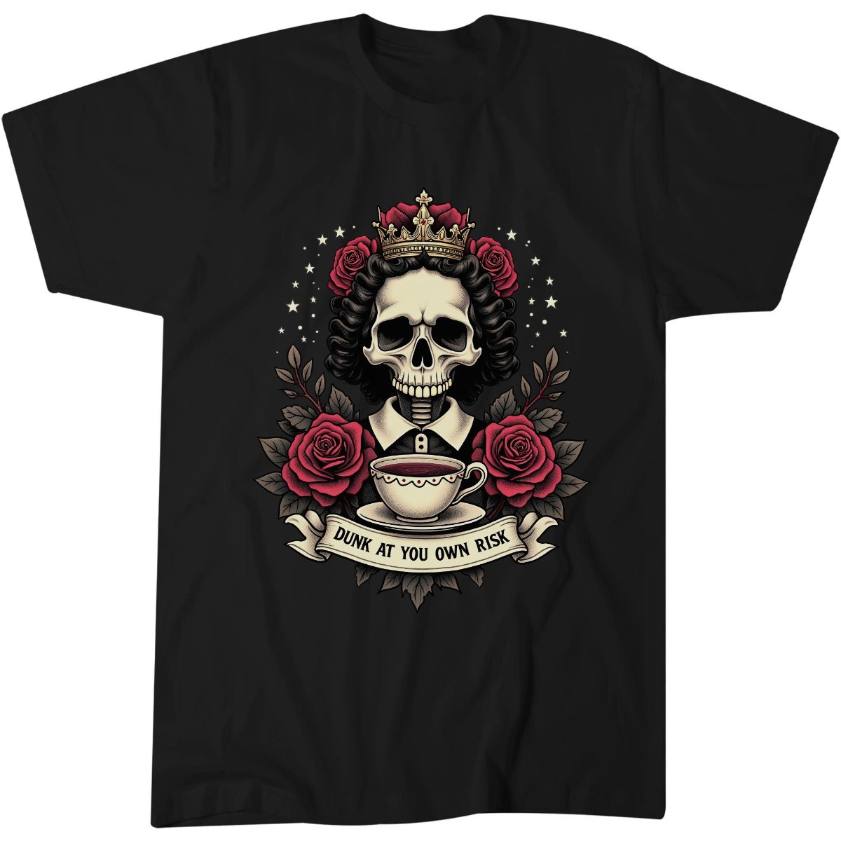 Dunk At Your Own Risk Shirt, Pub Lover Gift Tee, Darkly Funny T-Shirt