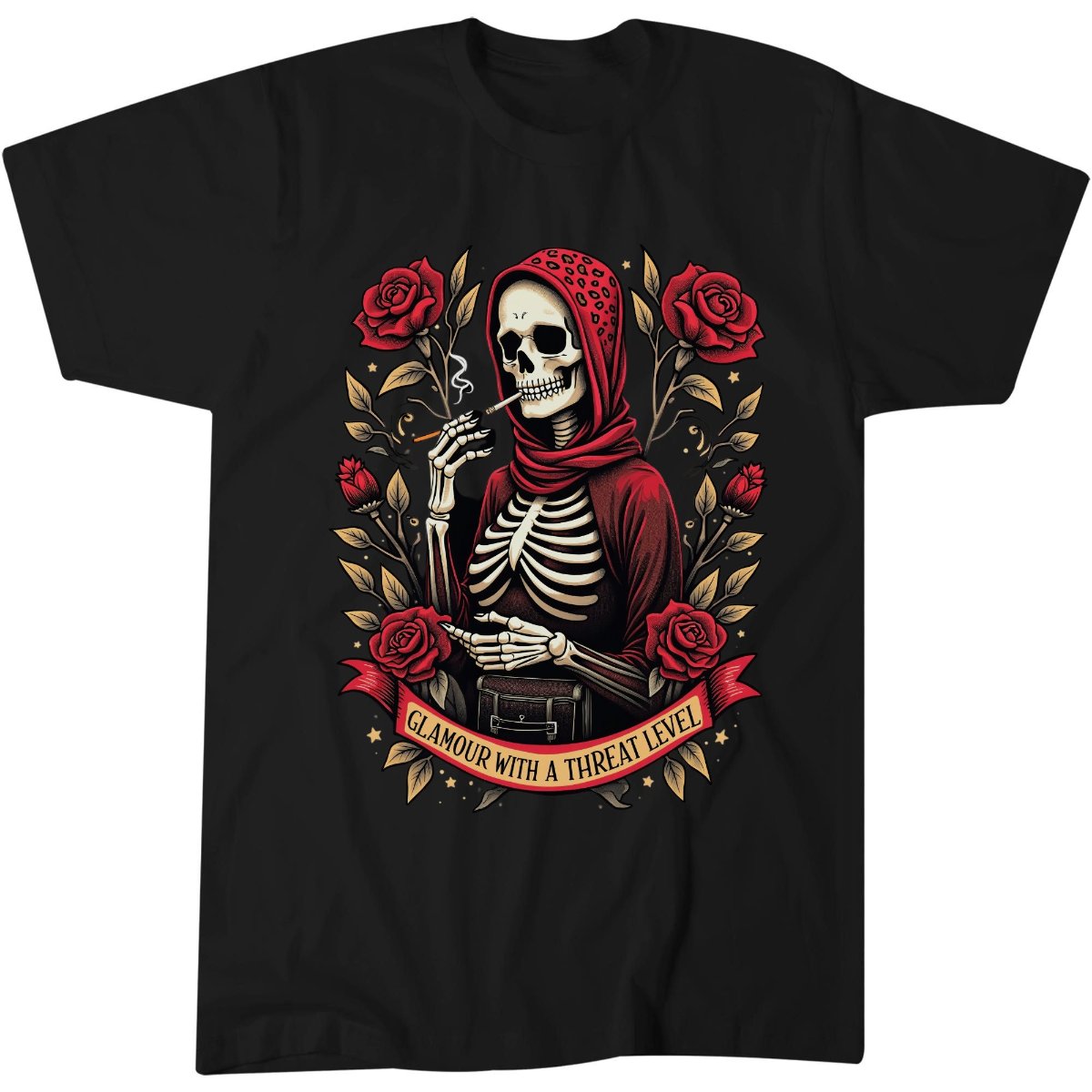 Walkies Or Death Shirt, Pub Lover Dog Mom Gift Idea Tee, Dark Gothic T-Shirt 8