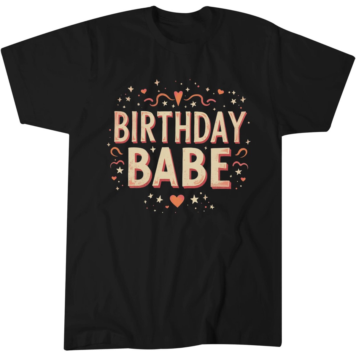 Birthday Babe Shirt, Vintage 70s Birthday Gift Tee, Retro Birthday T-Shirt
