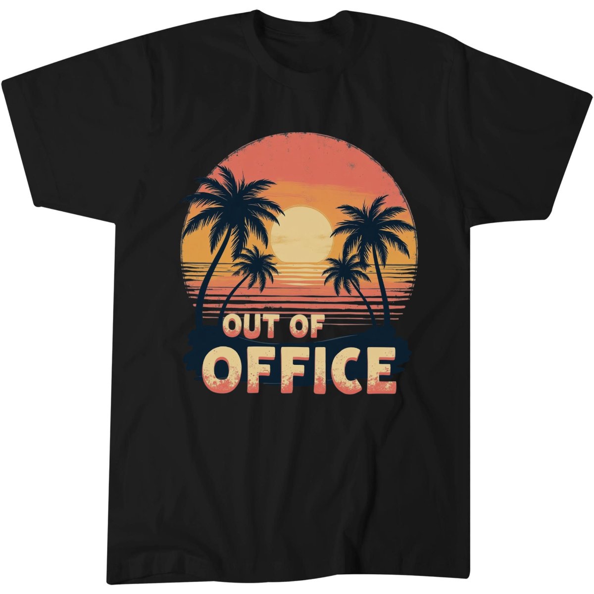 Out Of Office Shirt, Vacation Traveler Work Break Tee, Retro Vacation T-Shirt